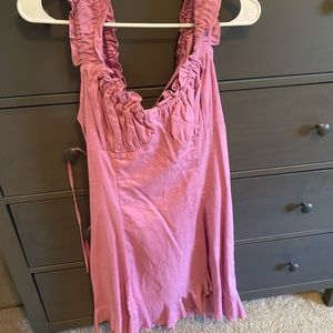 Free people magenta midi dress. NWT